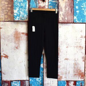 Women's Old Navy High-Waisted Fashion Layering Cropped Legging XSMALL Black NEW